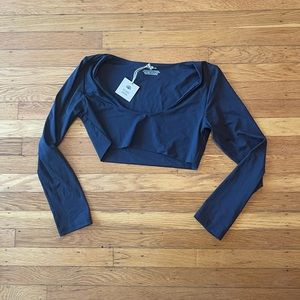 Long sleeve swim top